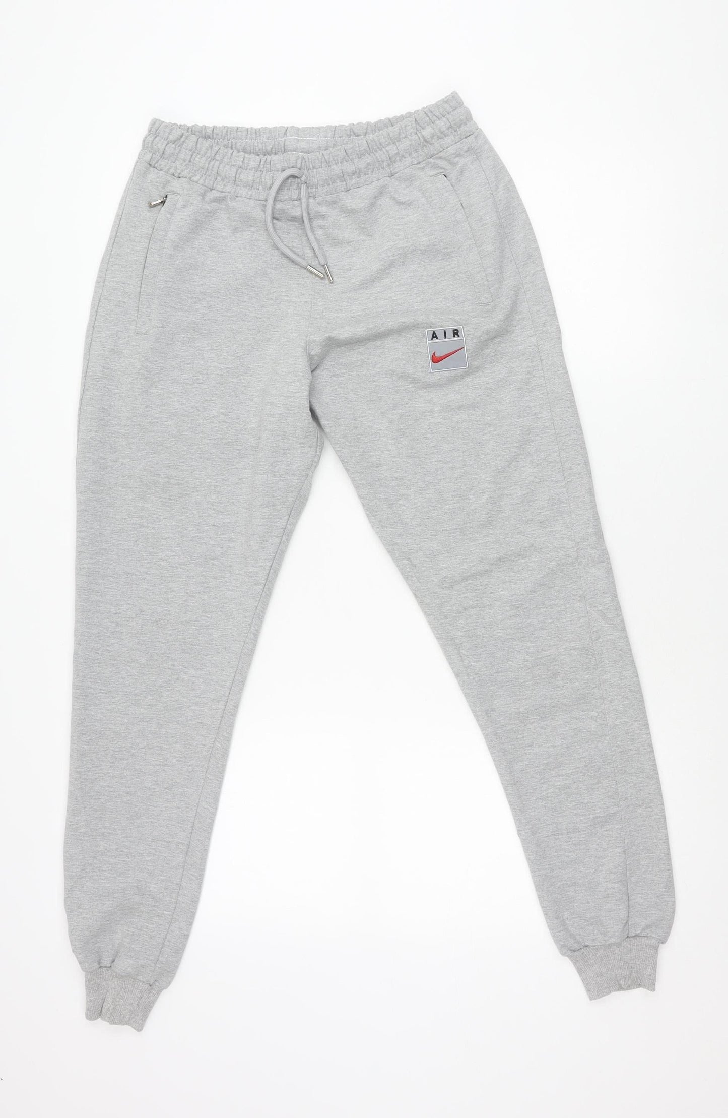 Nike Boys Grey 2XL Jogger Sweatpants Trousers Elastic Waist Pockets