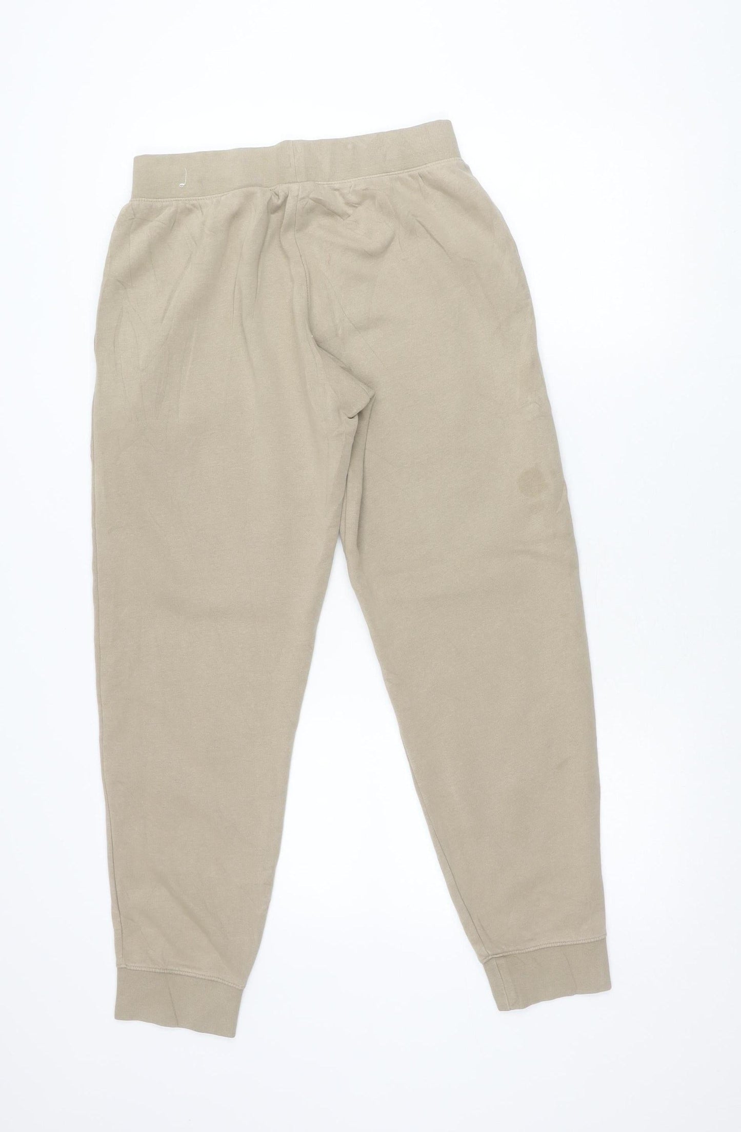 Nike Boys Beige XL Jogger Sweatpants Elastic Waist Tapered Fleece