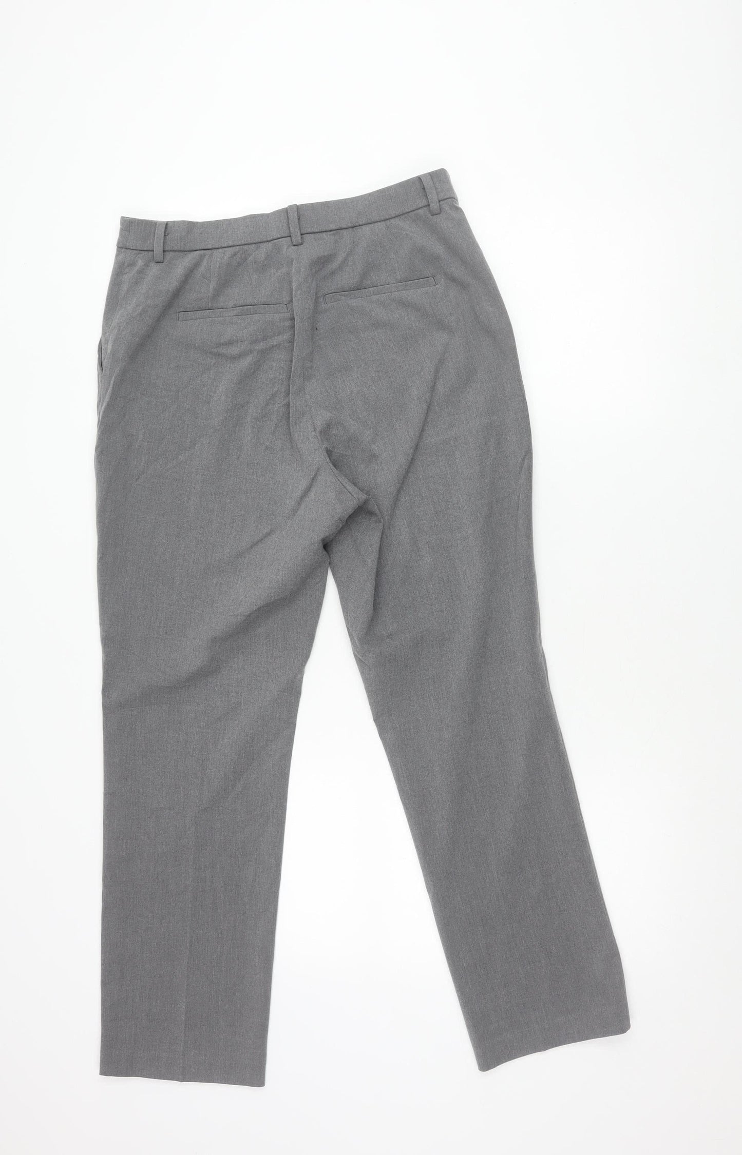 Uniqlo Men’s Grey Dress Pants Trousers M 28-29in Waist Slim Fit