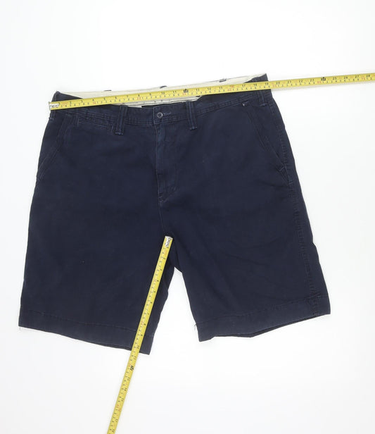 Ralph Lauren Men's Blue Chino Shorts Size 36 Relaxed Fit