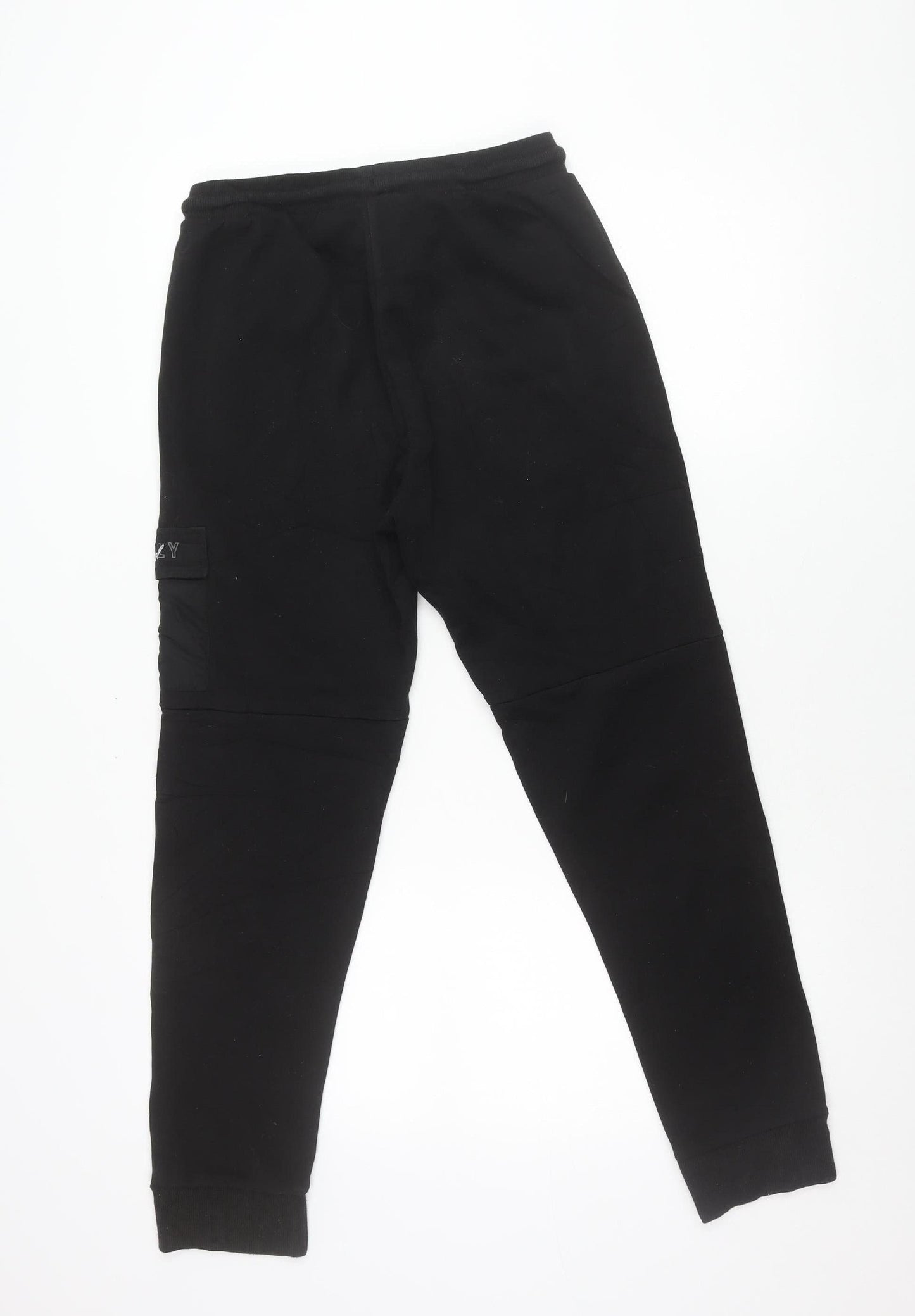 Supply & Demand Teens Black Jogger Trousers XL Cotton Blend