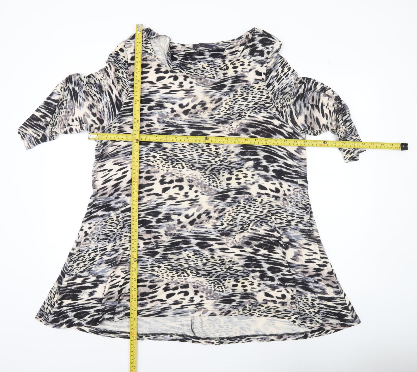 Marks and Spencer Women’s Multicoloured Animal Print Tunic Blouse UK 20