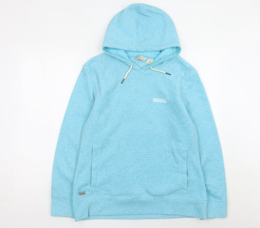 Regatta Womens Blue Pullover Hoodie Size 16 UK Casual Outdoor