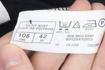 St Michael Womens Black Polka Dot Blouse Size 20 Short Sleeve Retro