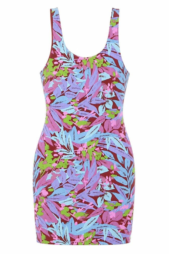 Silence + Noise Womens Multicoloured XS Bodycon Mini Dress