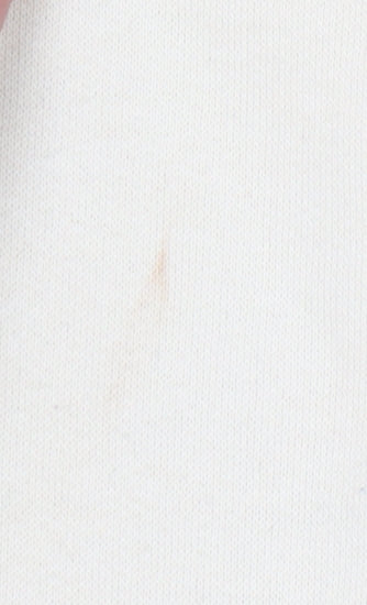 Lupa Men’s Beige XL Collared Henley Sweatshirt Embroidered Pocket