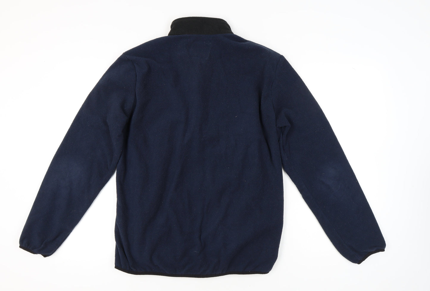 Jack & Jones Men’s Blue Fleece Full Zip Jacket Size L