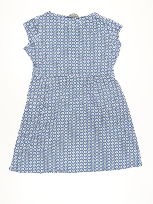 Mountain Warehouse Women’s Blue Floral Fit & Flare Dress Size 16