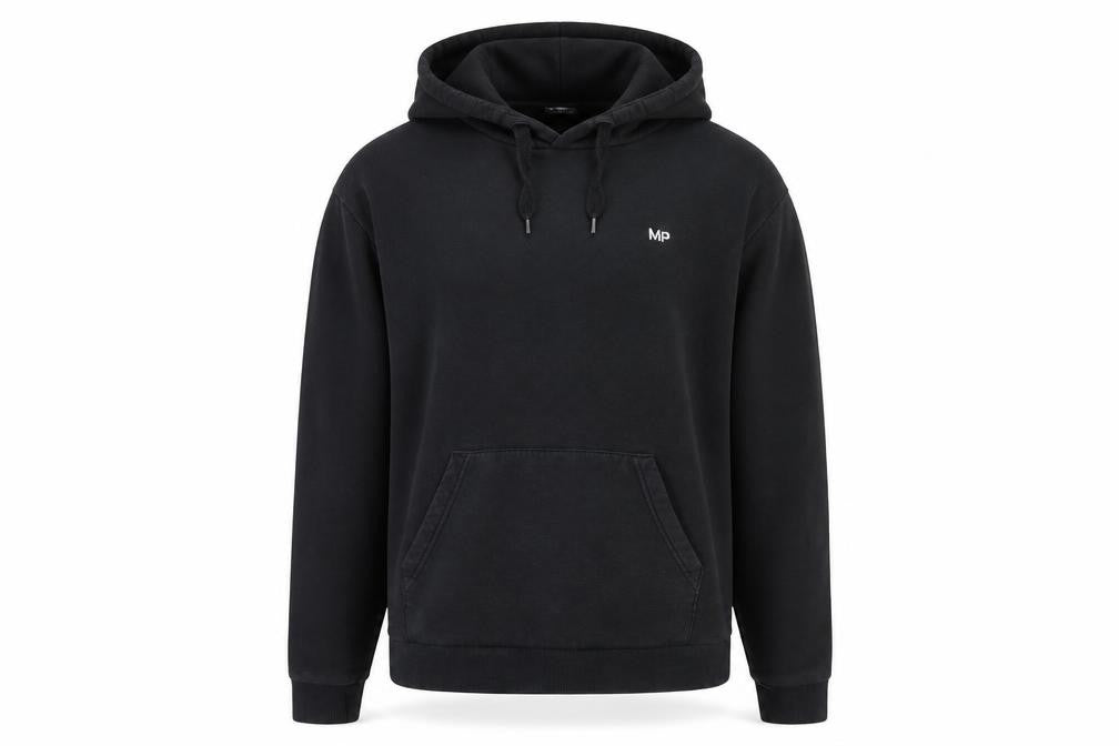 MP Men’s Black XL Pullover Hoodie Fleece Cotton Blend