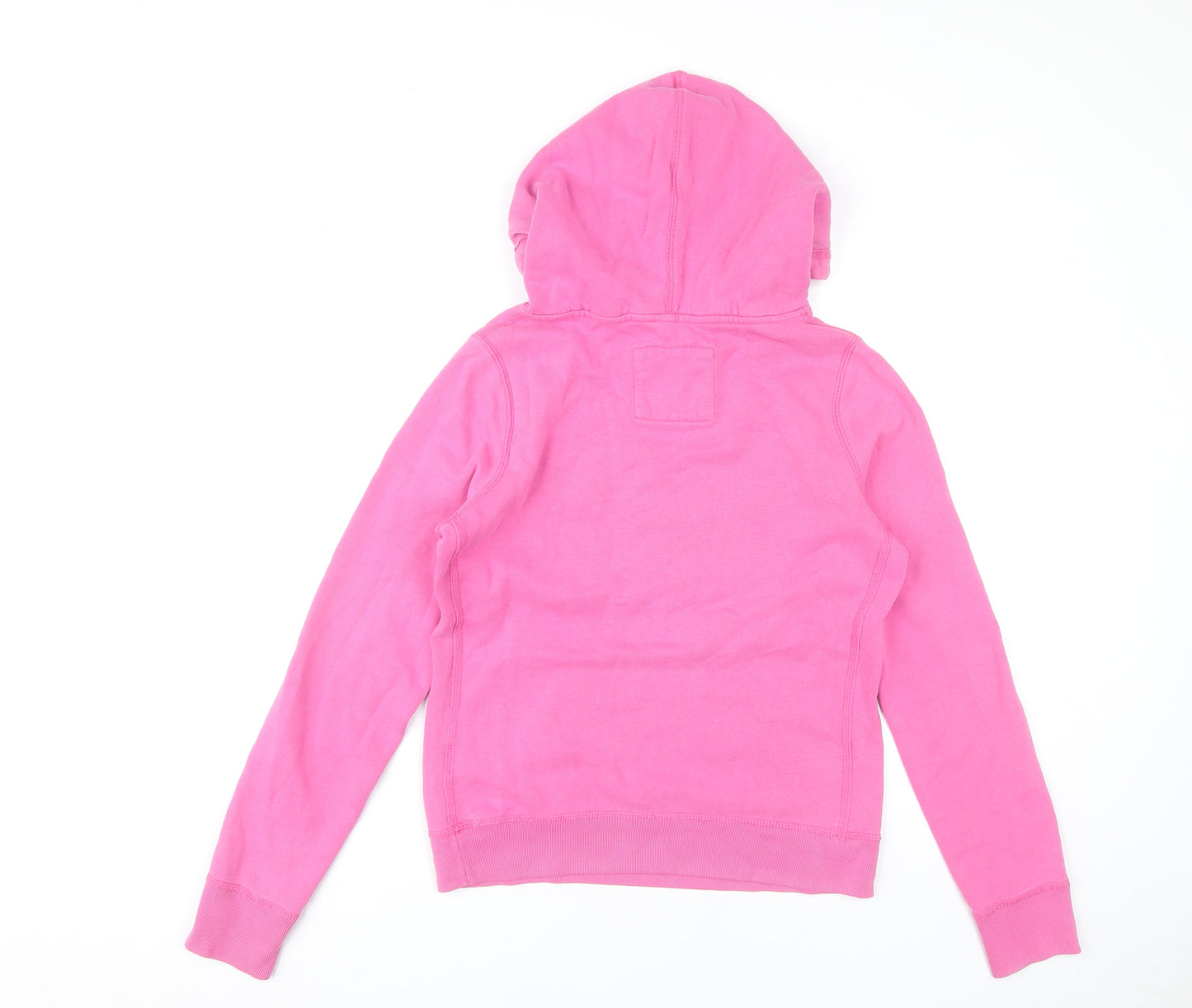 Abercrombie & Fitch Women's Pink Pullover Hoodie Size M Cotton Blend