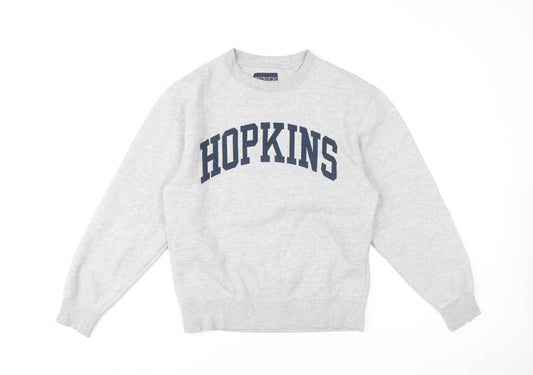 Jansport Mens Grey Hopkins Sweatshirt S Regular Fit Pullover