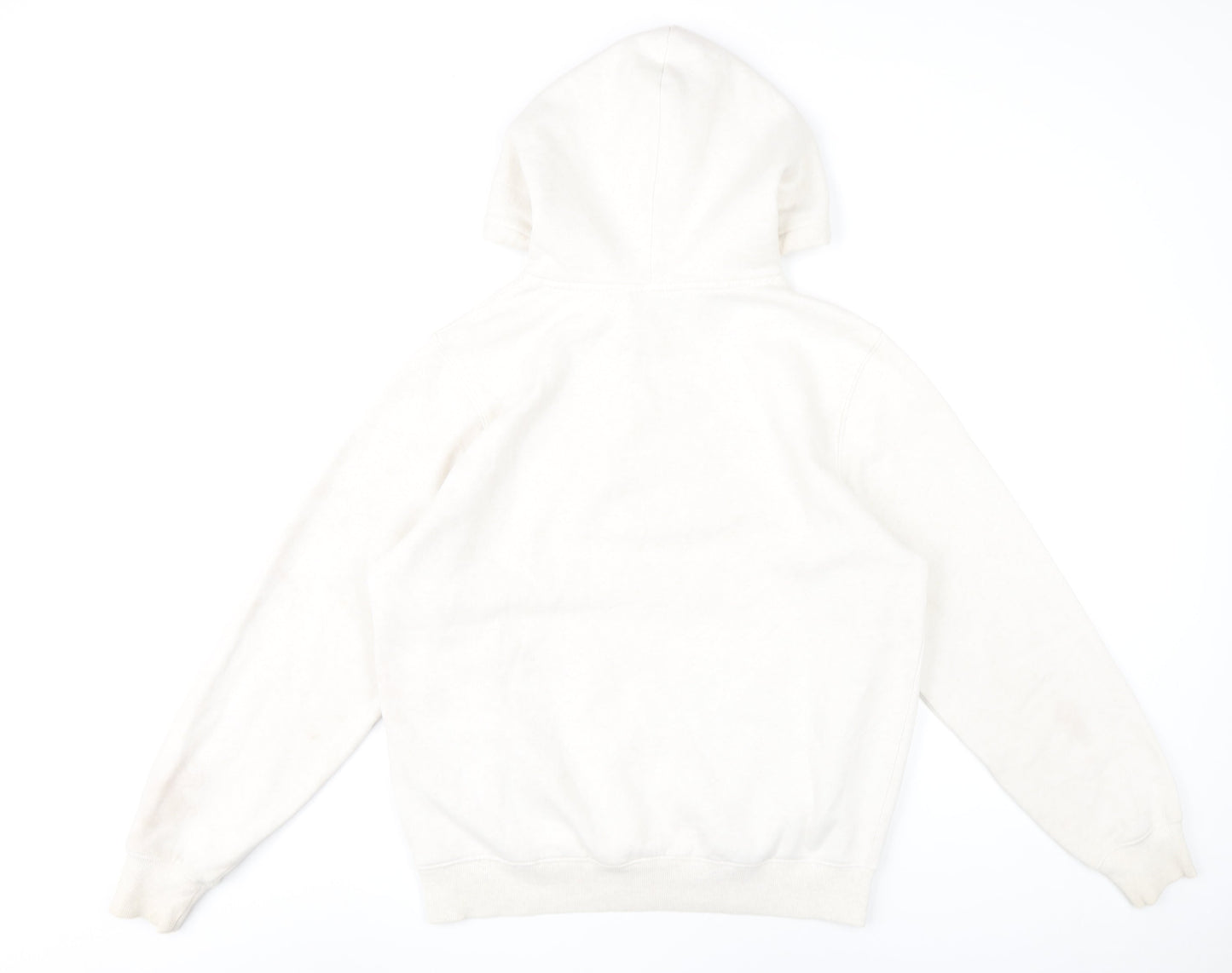 Dickies Women’s White Pullover Hoodie Medium Logo Print