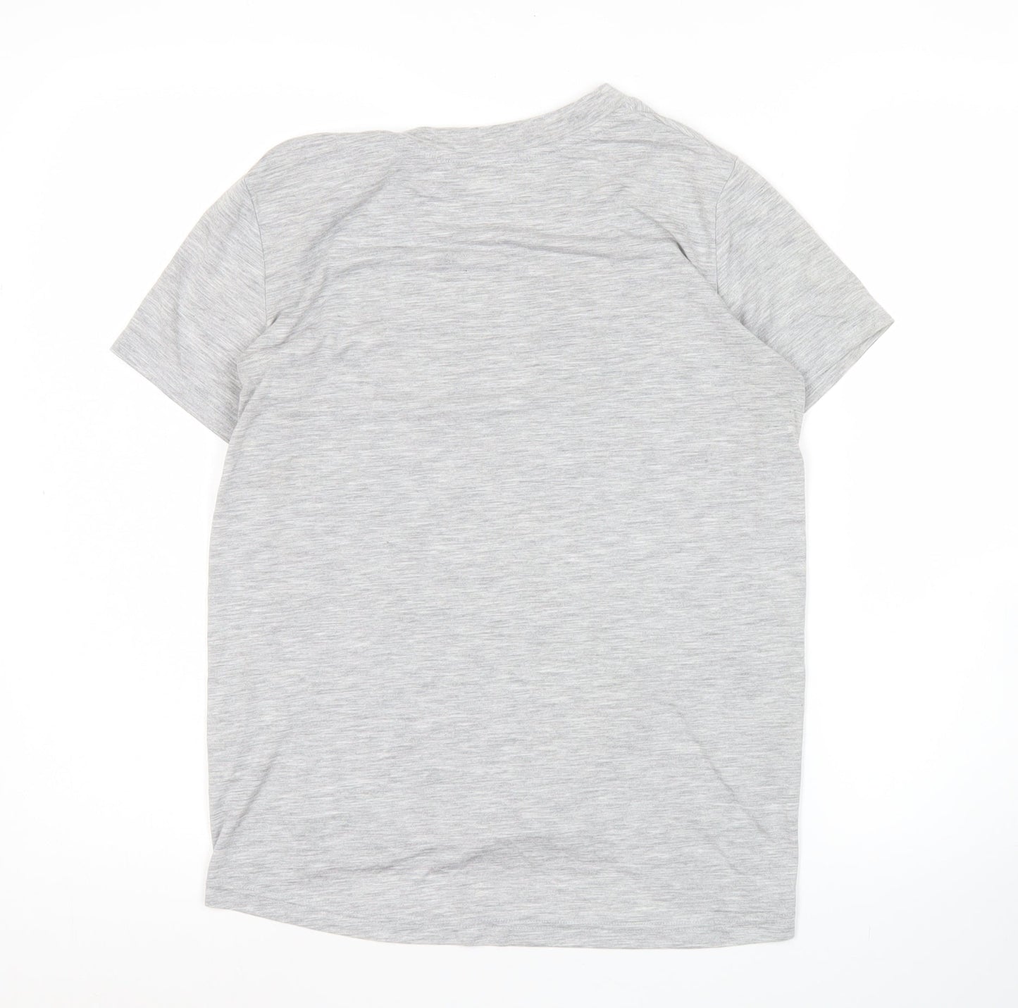 Whistles Womens Grey XS Graphic Slogan T-Shirt Casual