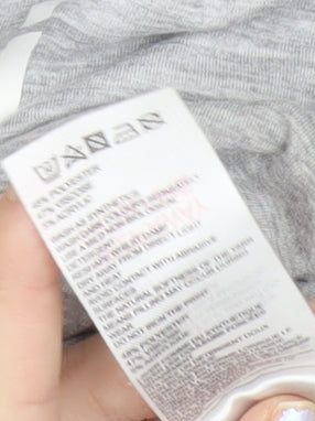 Whistles Womens Grey XS Graphic Slogan T-Shirt Casual