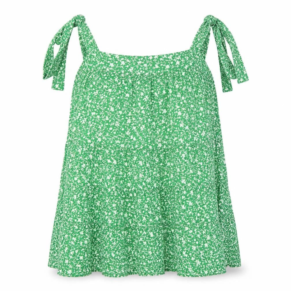New Look Women’s Green Floral Sleeveless Camisole Top L