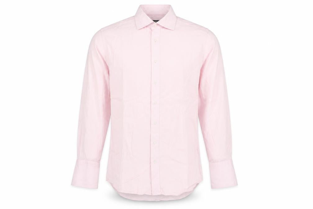 Paul Costelloe Men’s Pink 16.5 Classic Fit Cotton Shirt