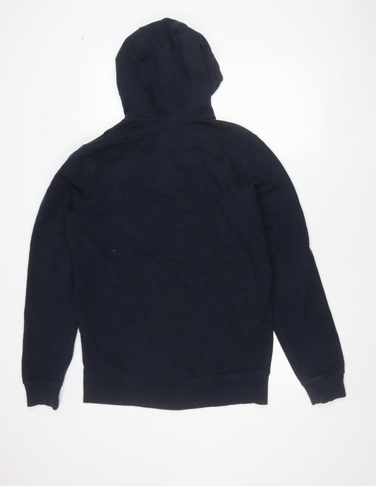 Denver Hayes Women’s Blue Fleece Hooded Zip Jacket Size 12