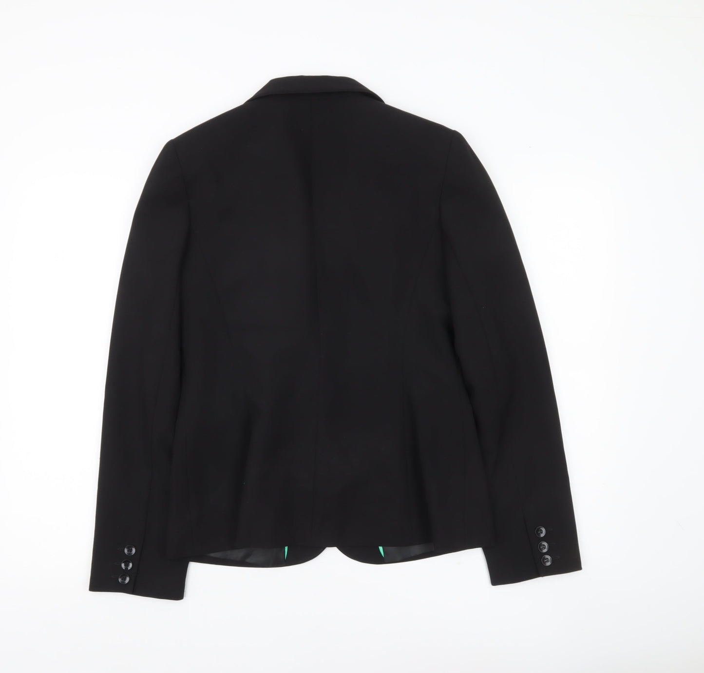 Dorothy Perkins Womens Black Size 12 Blazer Jacket Workwear