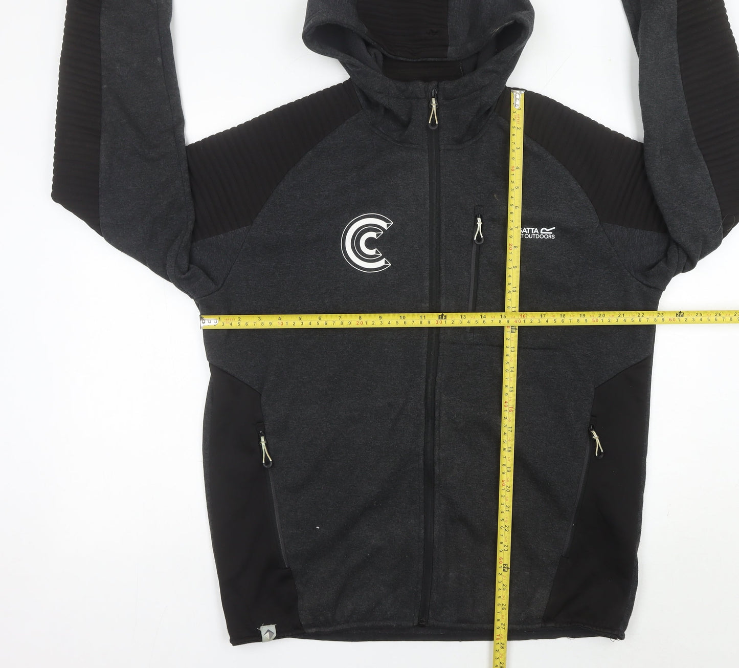 Regatta Mens Black XL Softshell Hooded Jacket Outdoor Hiking