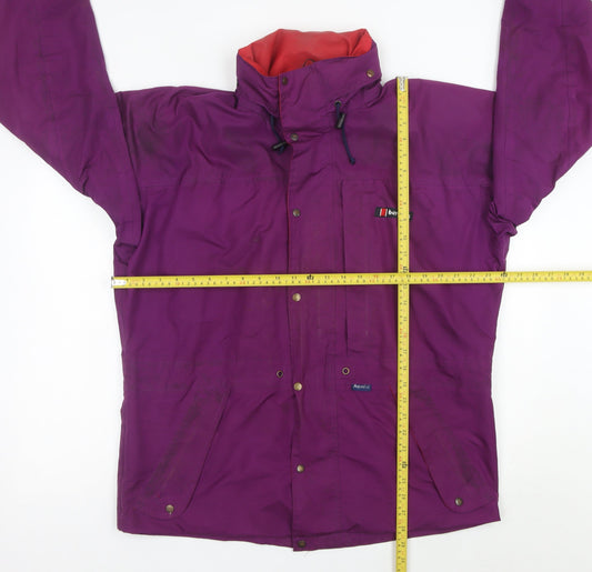 Berghaus Women's Purple Waterproof Parka Jacket Size 12