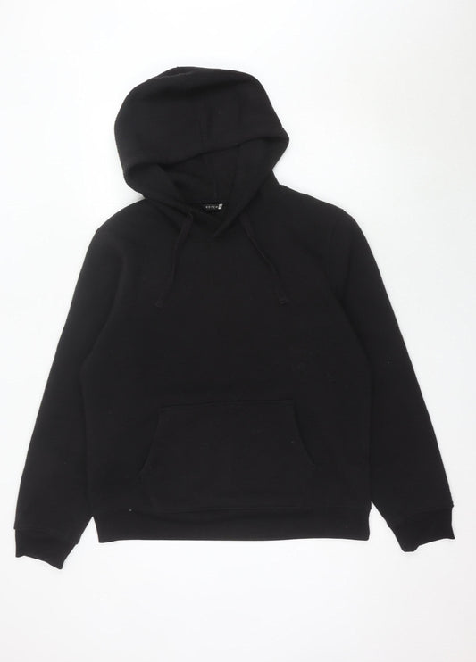 Ketch Men’s Black Pullover Hoodie XL Fleece Regular Fit