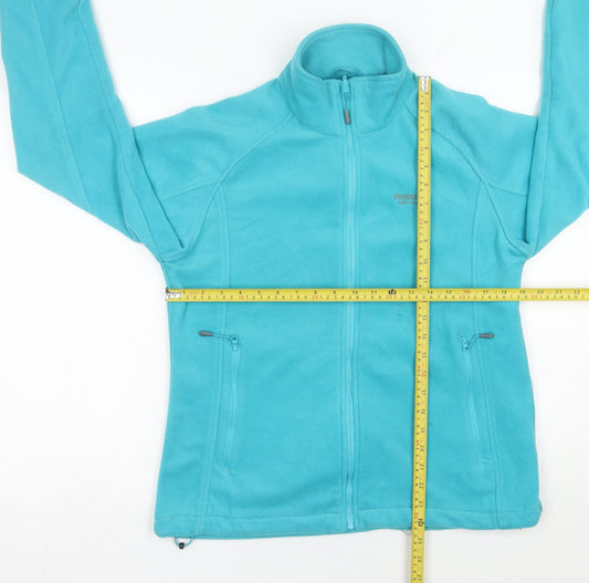 Regatta Women's Blue Fleece Full Zip Jacket Size 14 Outdoor Casual