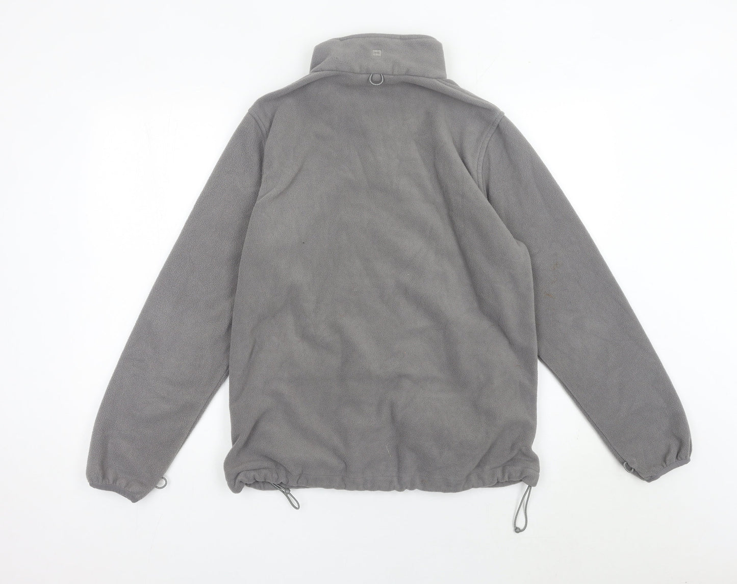 Mountain Warehouse Womens Grey Fleece Full Zip Jacket Size 12
