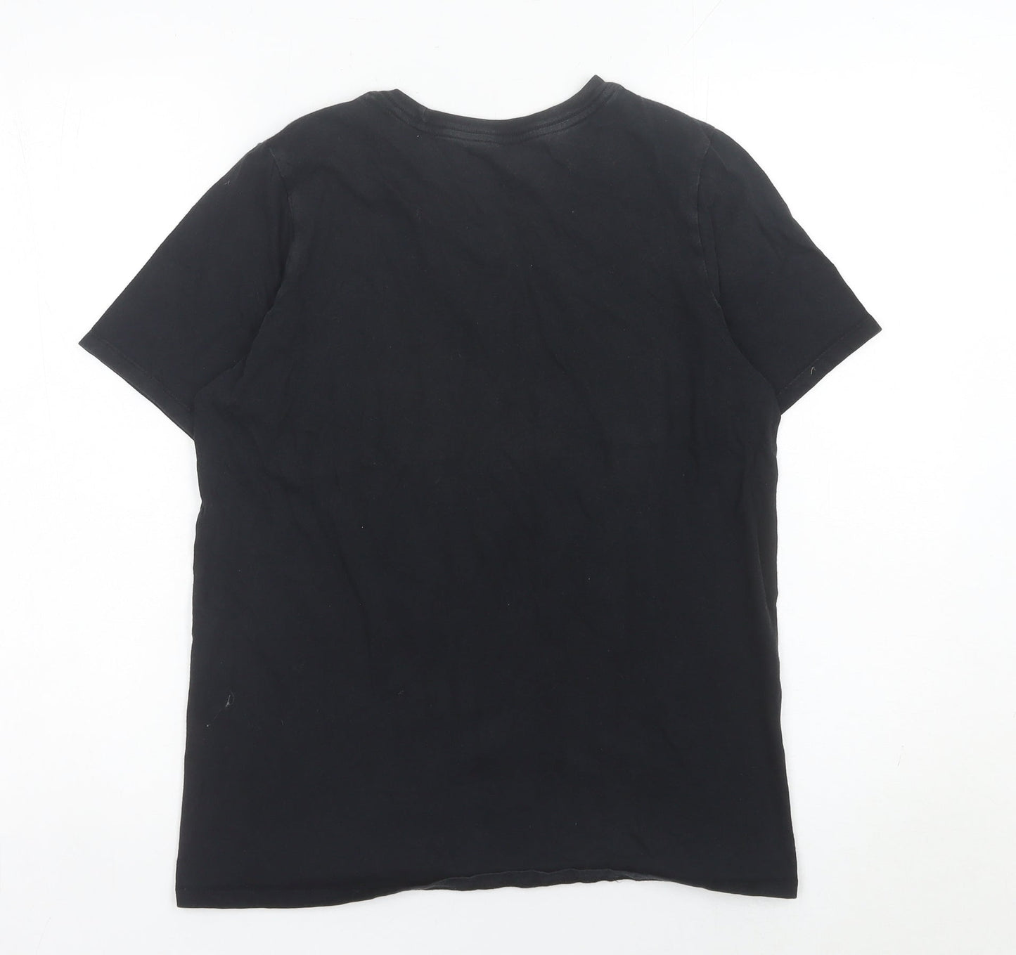 Nike Boys Black XL 13-15Y Graphic Logo Sports T-Shirt Short Sleeve