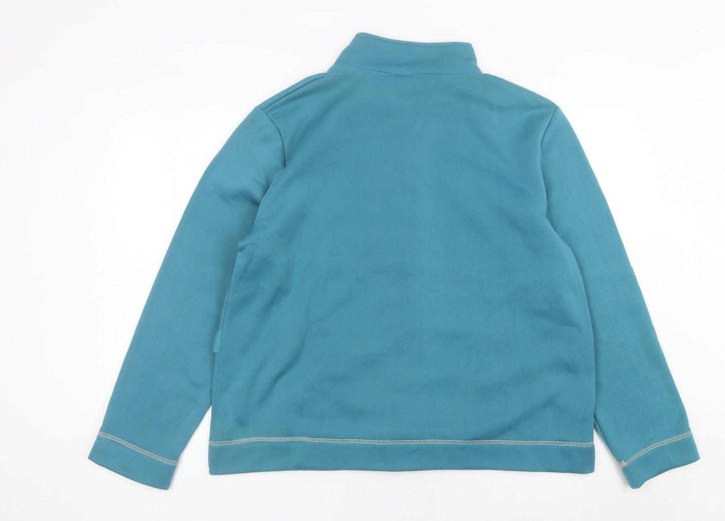 Arne de Lancy Womens Blue Track Jacket Size 18 Full Zip Polyester