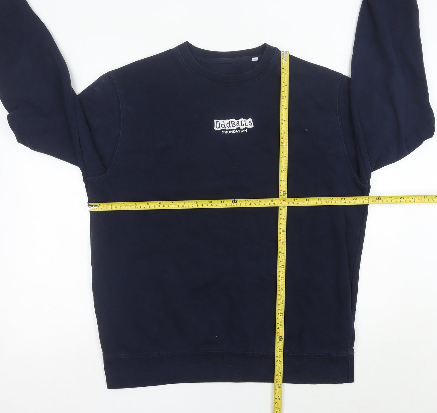 Stanley/Stella Men’s Blue XL Pullover Sweatshirt Logo Crew Neck