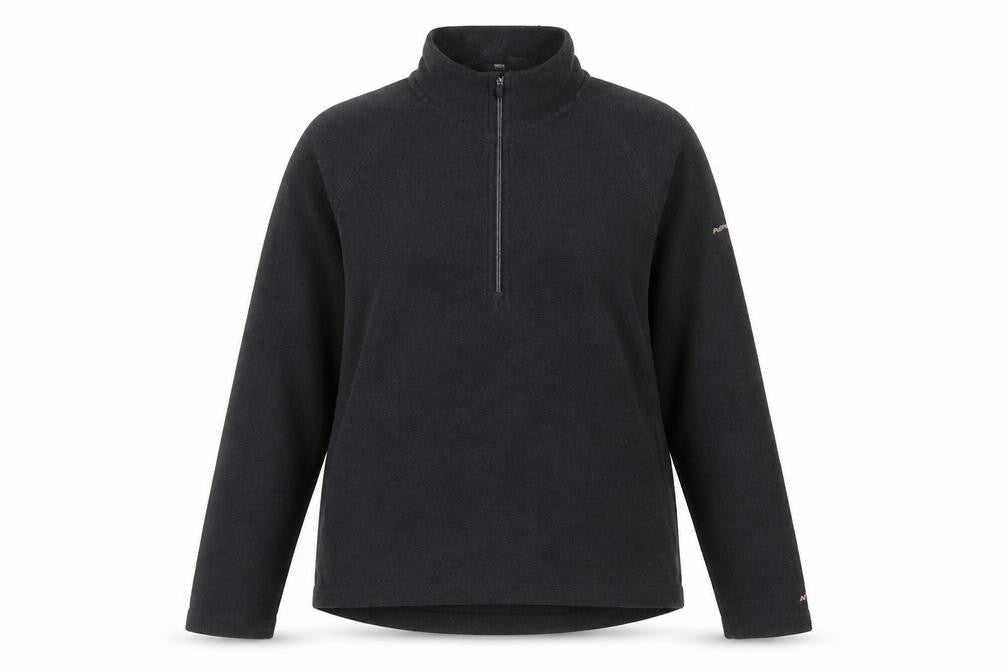 Womens UK 10 Regular Trespass Black Pullover Sweatshirt