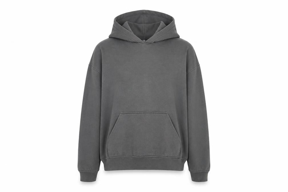 H&M Divided Women’s Grey Pullover Hoodie Size S Cotton Blend