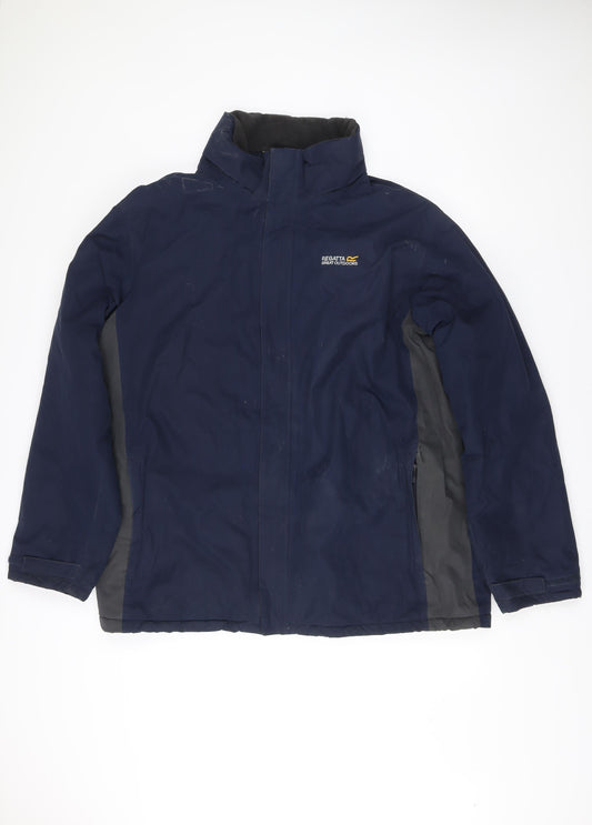 Regatta Men’s Blue XXL Waterproof Outdoor Full Zip Jacket