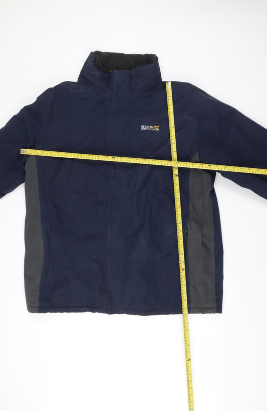 Regatta Men’s Blue XXL Waterproof Outdoor Full Zip Jacket