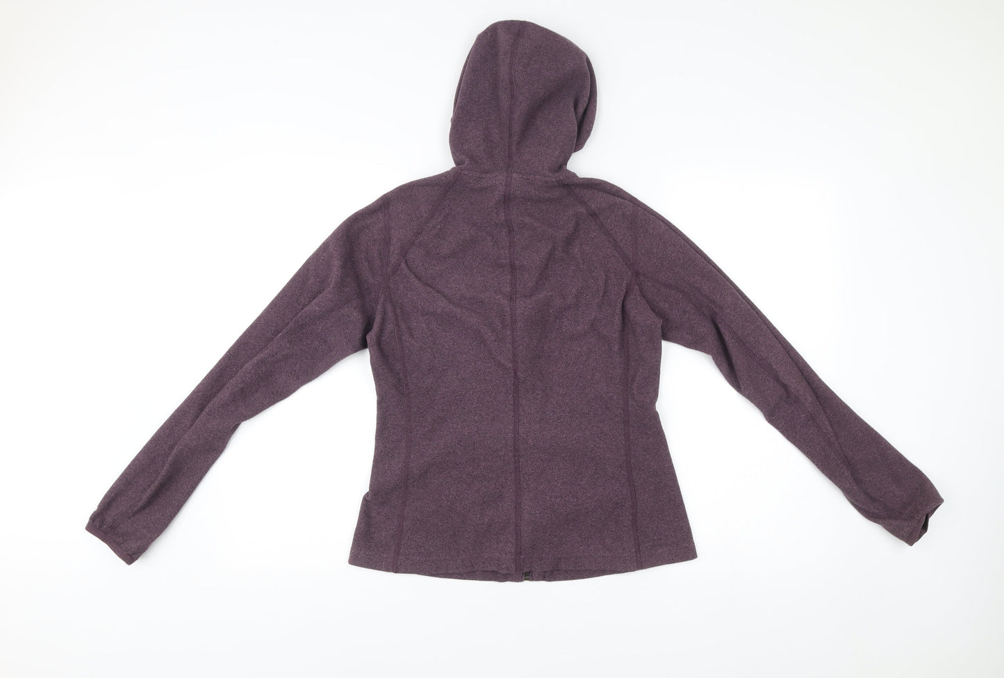 The North Face Womens Purple S Basic Fleece Hoodie Jacket