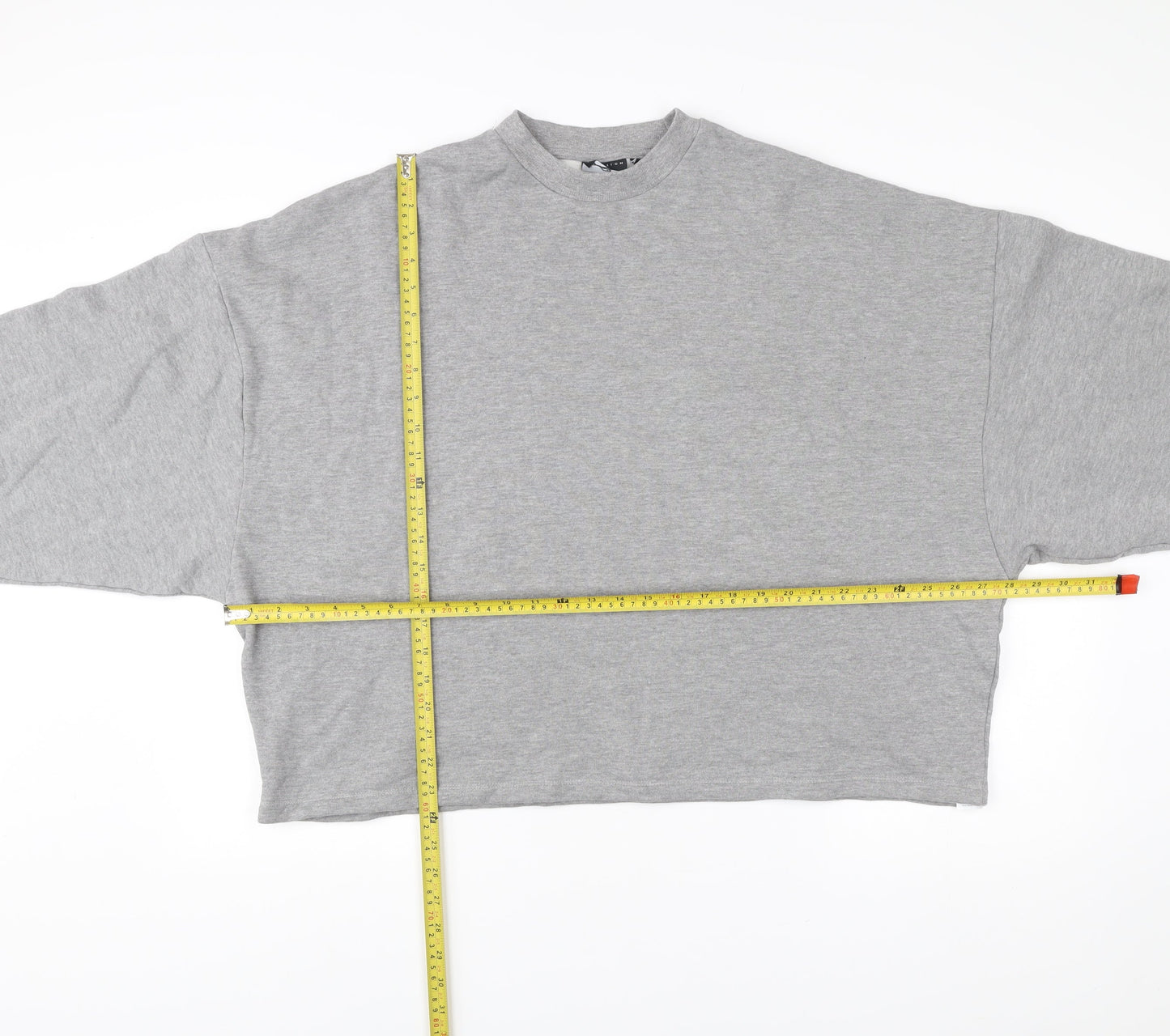 ASOS Design Men’s Grey XS Crew Neck Pullover Sweatshirt