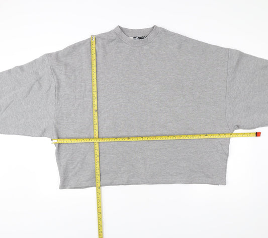 ASOS Design Men’s Grey XS Crew Neck Pullover Sweatshirt