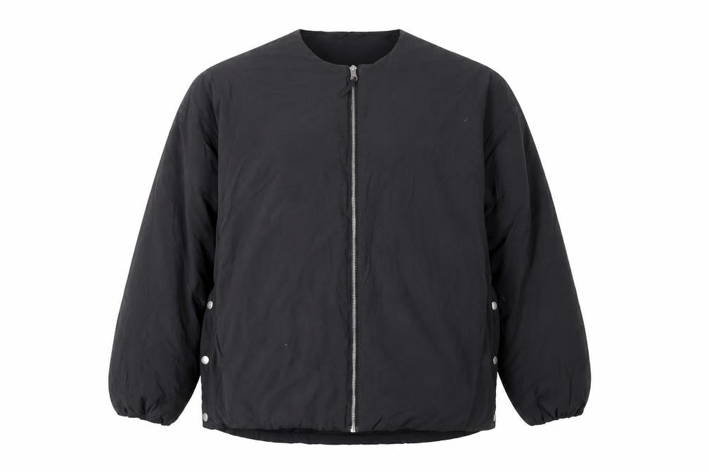 Marks & Spencer Men’s Black L Basic Jacket Full Zip Padded Casual