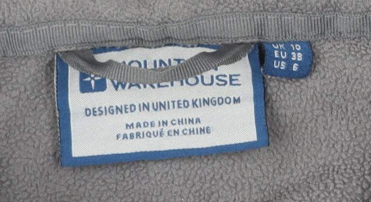 Mountain Warehouse Womens Grey Size 10 3-in-1 Fleece Jacket Hiking
