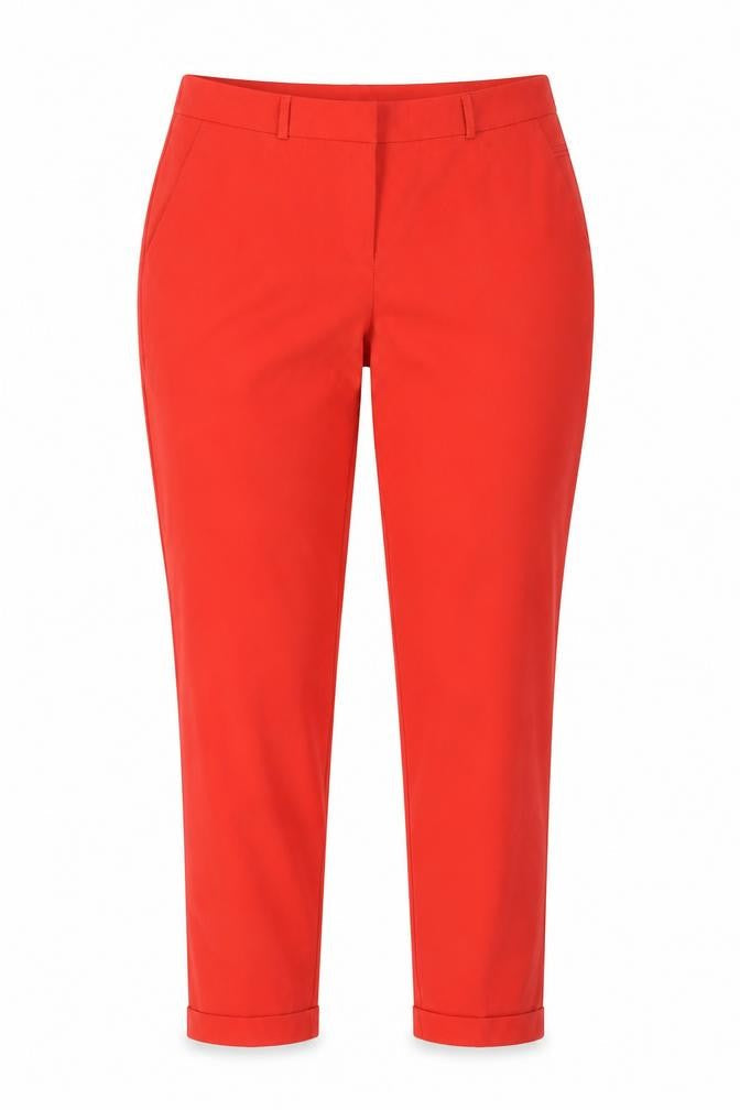 Dorothy Perkins Women’s Red Slim Fit Trousers UK 12 Workwear