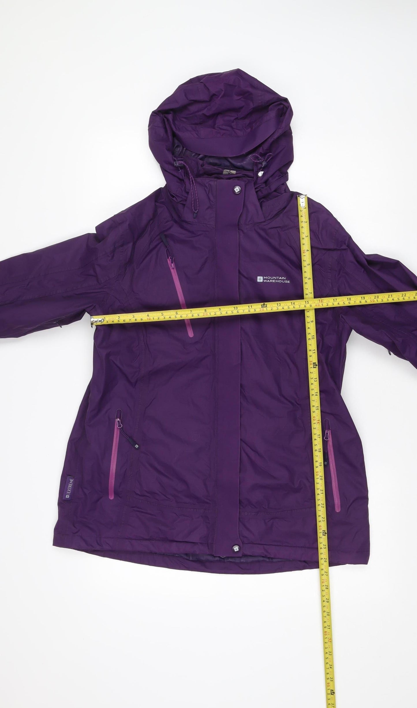 Mountain Warehouse Women's Purple 3-in-1 Waterproof Jacket UK 14