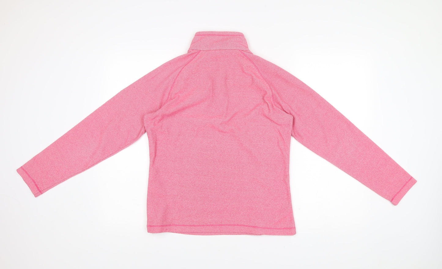 Regatta Womens Pink Size 10 Quarter Zip Lightweight Fleece Jacket