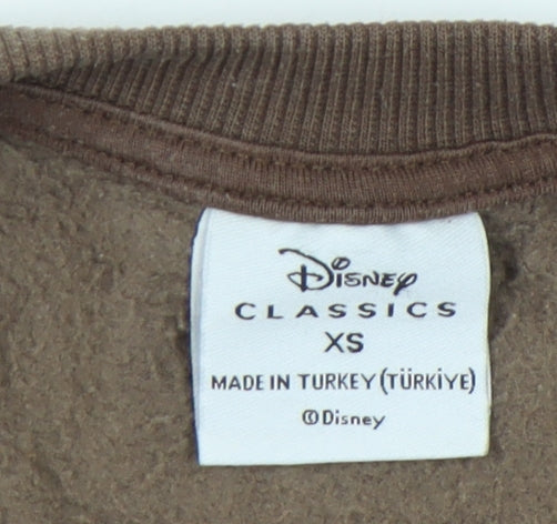Disney Women’s Brown Simba The Lion King Sweatshirt XS