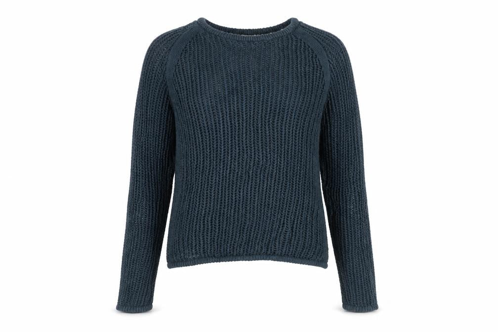 Uniqlo and Lemaire Women’s Blue Open-Knit Cotton Jumper Size S