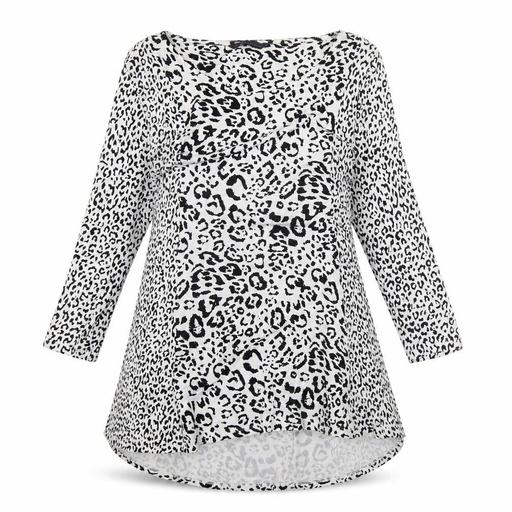 Marks and Spencer Women’s Leopard Print Knee Length Shift Dress UK 10