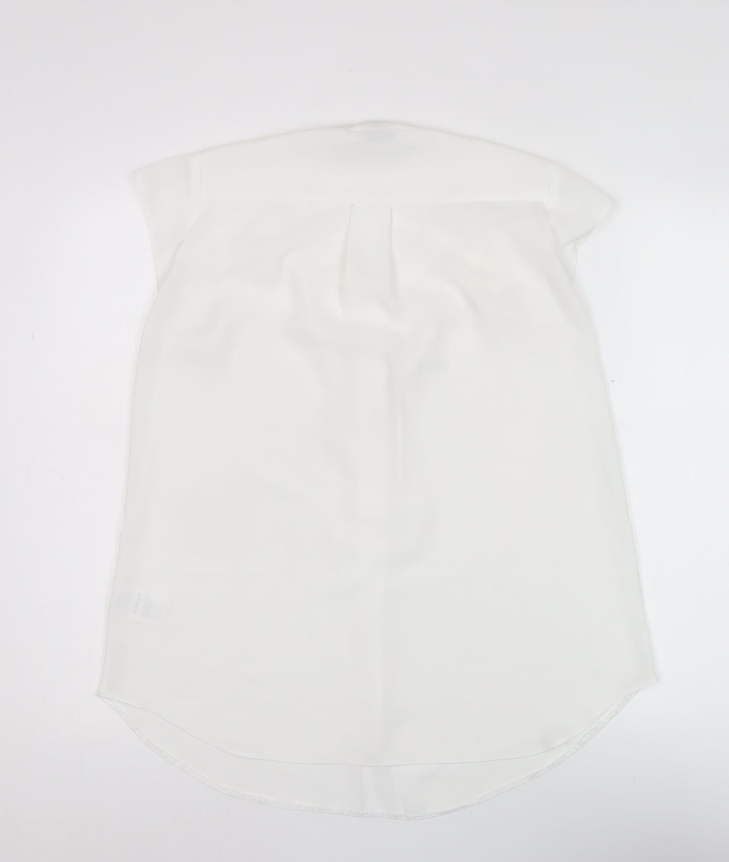 Paraphrase Women’s White Size 12 Blouse Short Sleeve Polyester