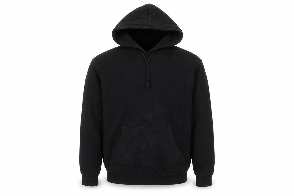 Collusion Men’s Black Pullover Hoodie Size S Cotton Long Sleeve