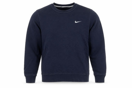 Mens UK M Regular Nike Blue Pullover Sweatshirt