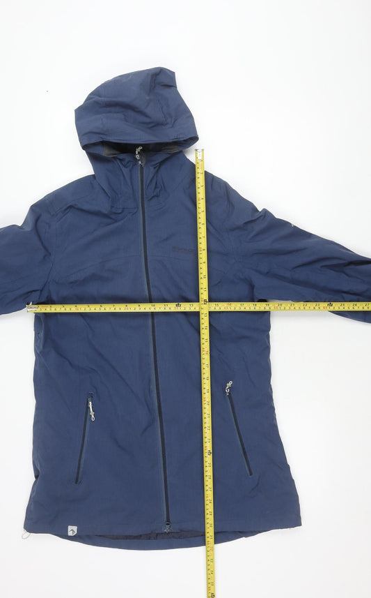 Regatta Men’s Blue Waterproof Hooded Rain Jacket Size L 42in