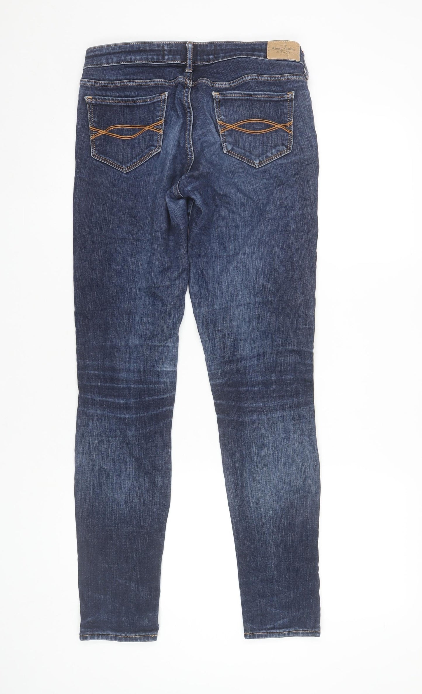Abercrombie & Fitch Womens Blue Skinny Jeans Size 6R W28 L31